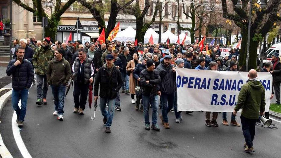Una vecchia iniziativa degli operai Sanac