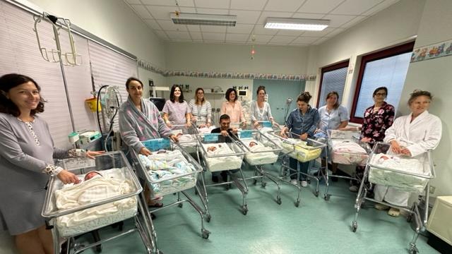 Boom di nascite all’ospedale di Cecina: undici parti in meno di 48 ore