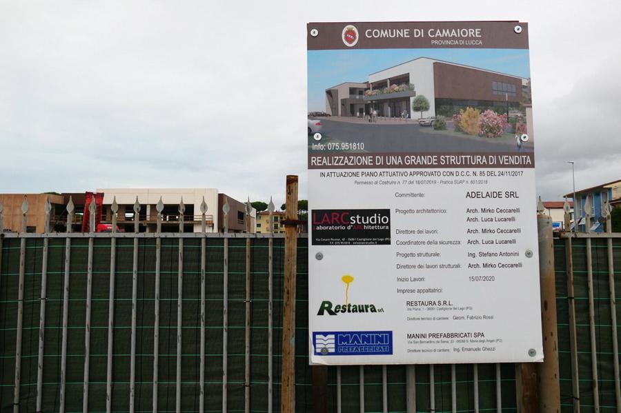 
	L&rsquo;area ex Dini e Denna (foto d&rsquo;archivio)

