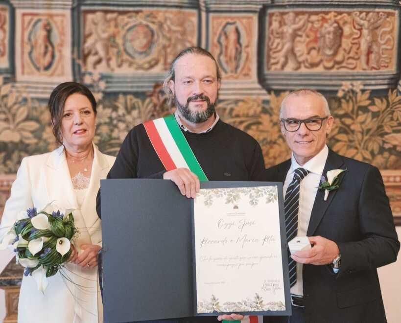 Il primo matrimonio  con “Sposami a Ferrara” 