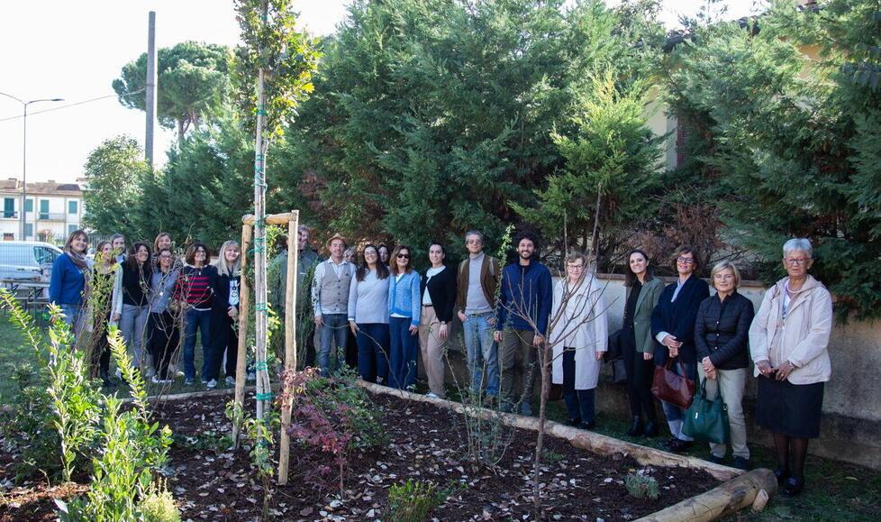 L'inaugurazione del bosco didattico