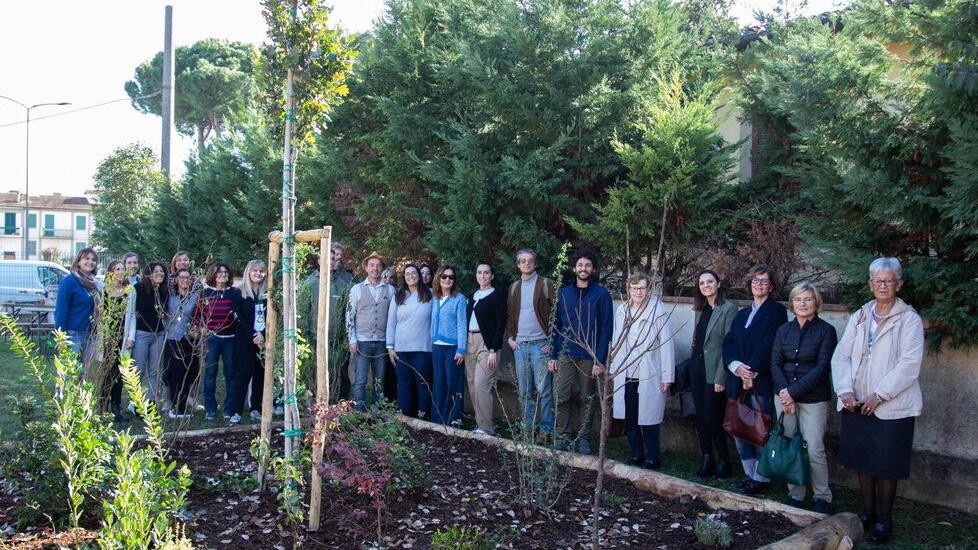 L'inaugurazione del bosco didattico