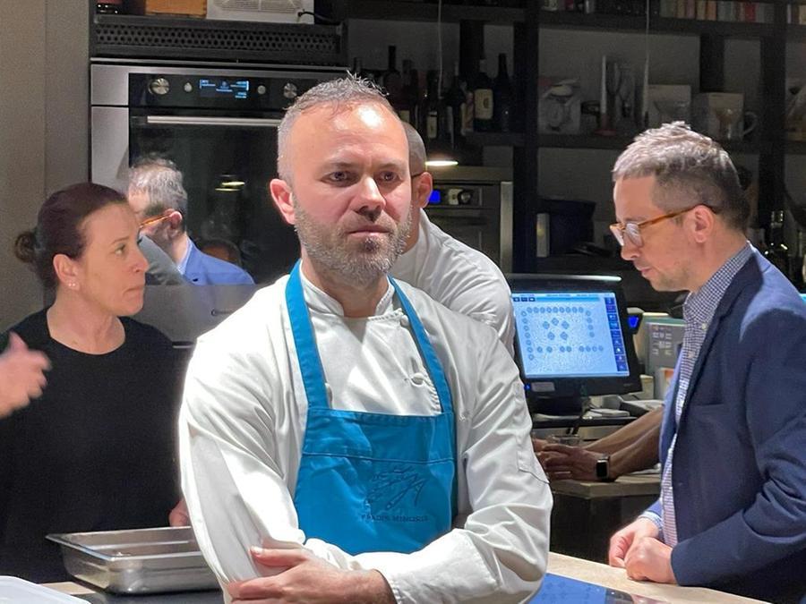 Lo chef sardo Francesco Stara protagonista a Dubai