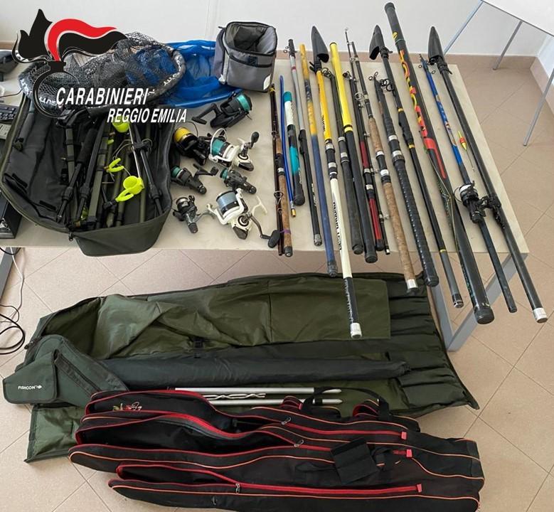 Ruba 7mila euro di attrezzatura da pesca e la rivende per 75 euro, 29enne denunciato