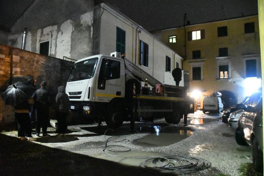 
	Il luogo dell'incidente (foto Cuffaro)

