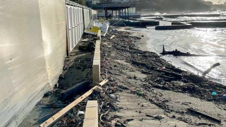 Un tratto di passeggiata di Castiglioncello