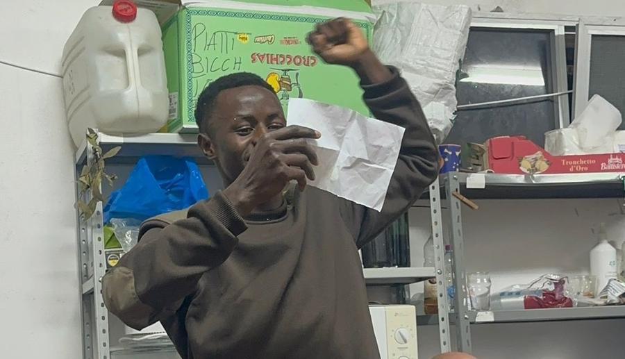 Il sogno di Sylla ora è realtà: dalla Guinea al campo di calcio col San Nicola Ozieri