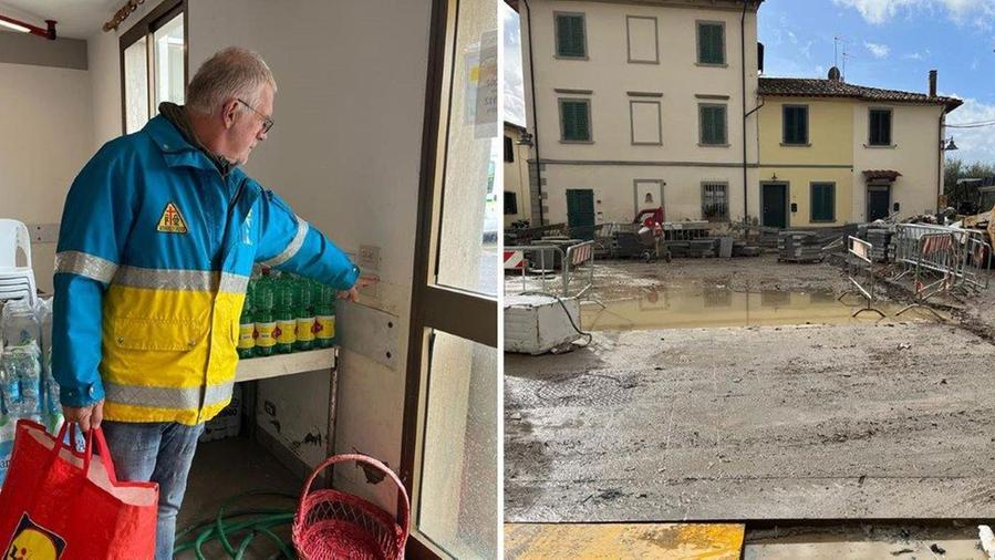 Alluvione, il vecchio borgo di Capalle invaso dal fango. Mara: «Salvata da quattro scalini»