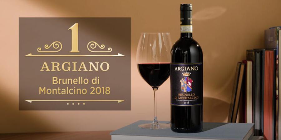 Il miglior vino del mondo è toscano: è il Brunello di Montalcino Argiano