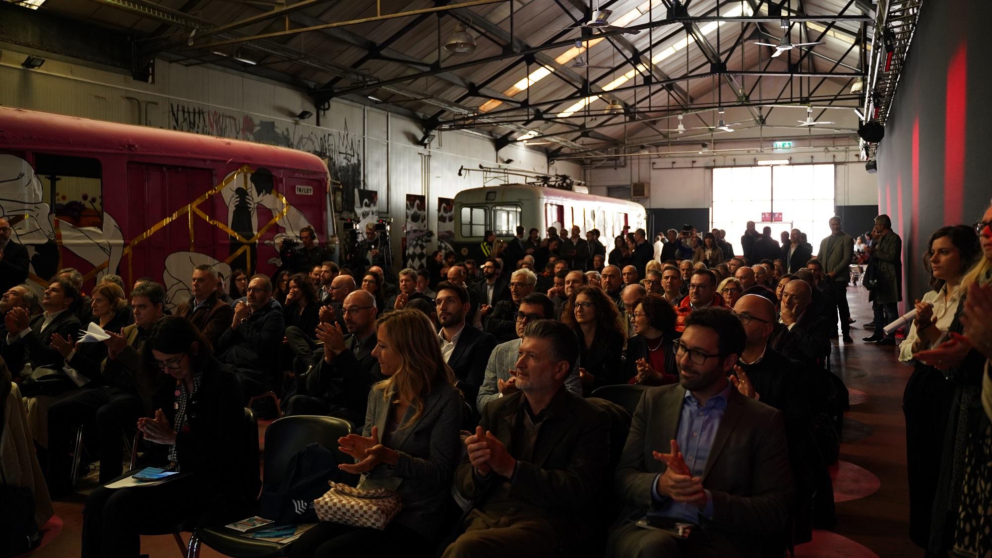 L'iniziativa di presentazione agli Hangar creativi