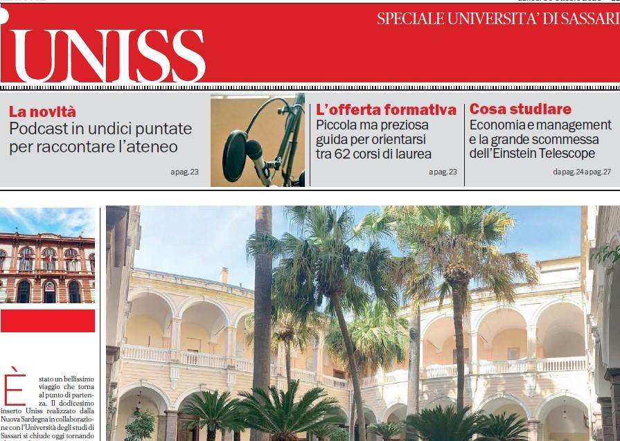 Speciale Università di Sassari – Le gemme dell’Università