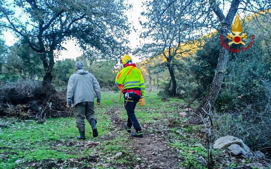 Uomo perde l’orientamento nelle campagne di Villanova Monteleone. Salvato dai vigili del fuoco