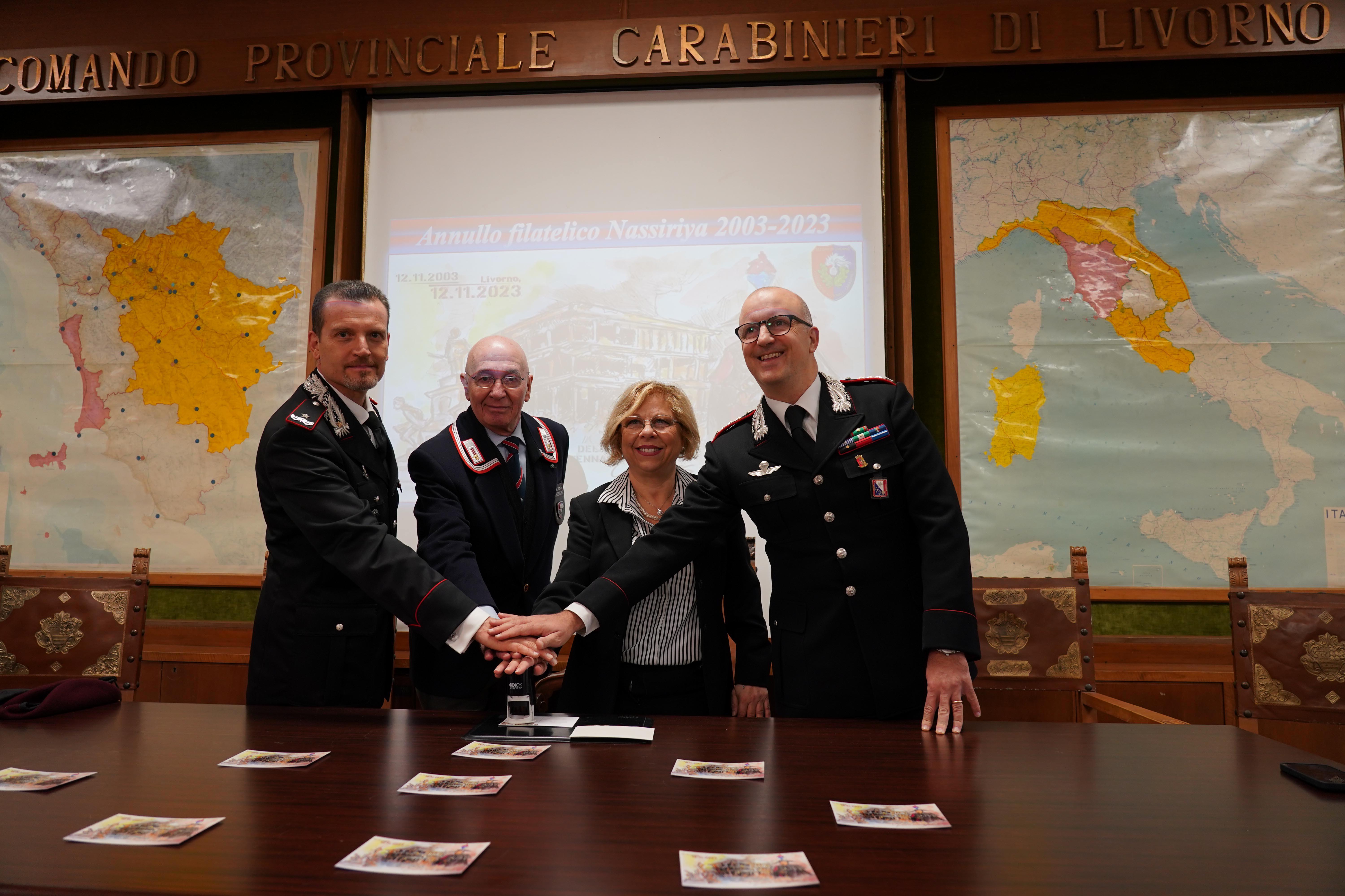 La presentazione dell'Annullo filatelico (foto Franco Silvi)