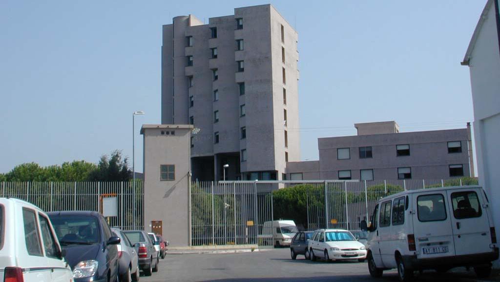 Una veduta del carcere delle Sughere (foto d'archivio)