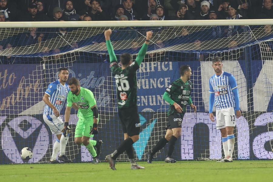 Spal sconfitta dal Pontedera: crisi senza fine