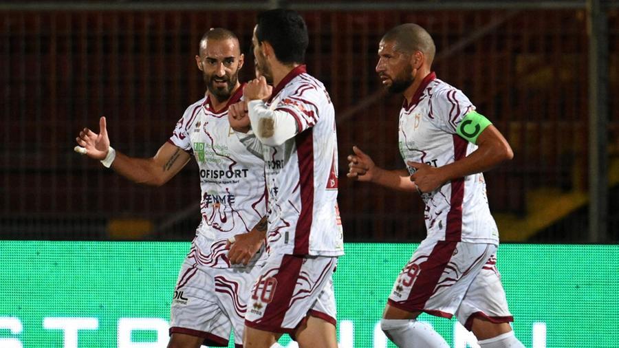 
	La gioia di Catanese autore del gol partita

