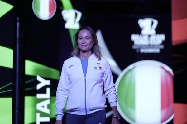 L'allenatrice di Tennis Tathiana Garbin