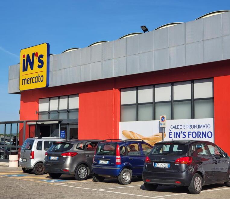 Il market della catena iN’s aperto alle Morelline (foto d’archivio)