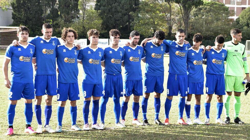 La squadra del Castiglioncello Calcio
