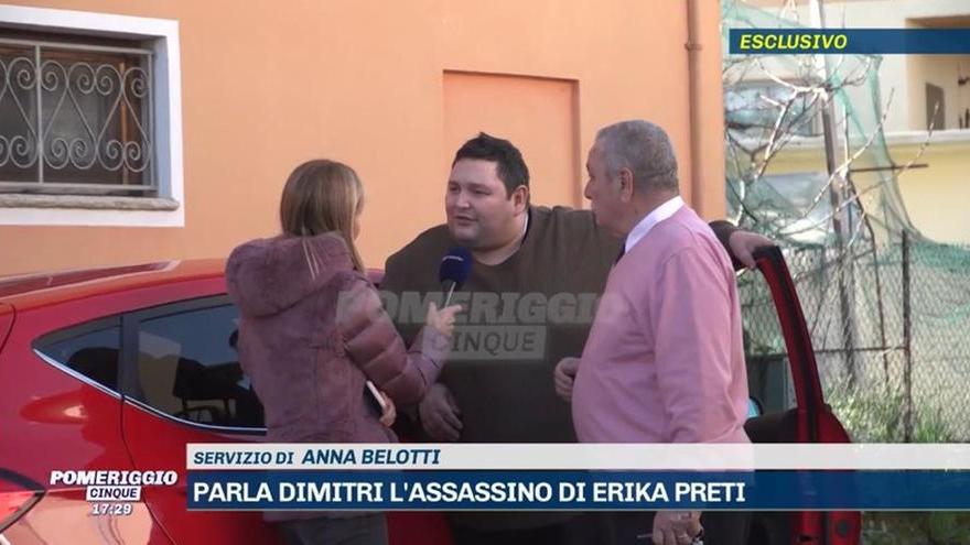Omicidio Erika Preti, il fidanzato parla in tv dopo la scarcerazione