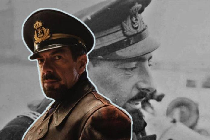 Favino nelle vesti del comandante Todaro nel film di Edoardo De Angelis