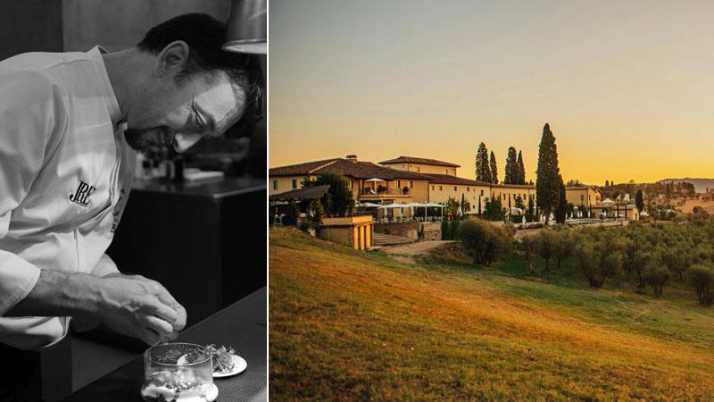 Villa  Petriolo a Cerreto Guidi, dove si trova il ristorante guidato da Pinciaroli
