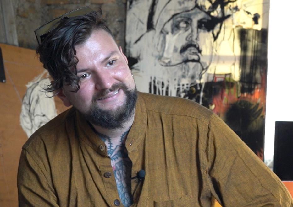 Francesco Pividori in arte Trash Secco