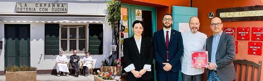 Stelle Michelin, La Capanna di Eraclio e La Zanzara si confermano