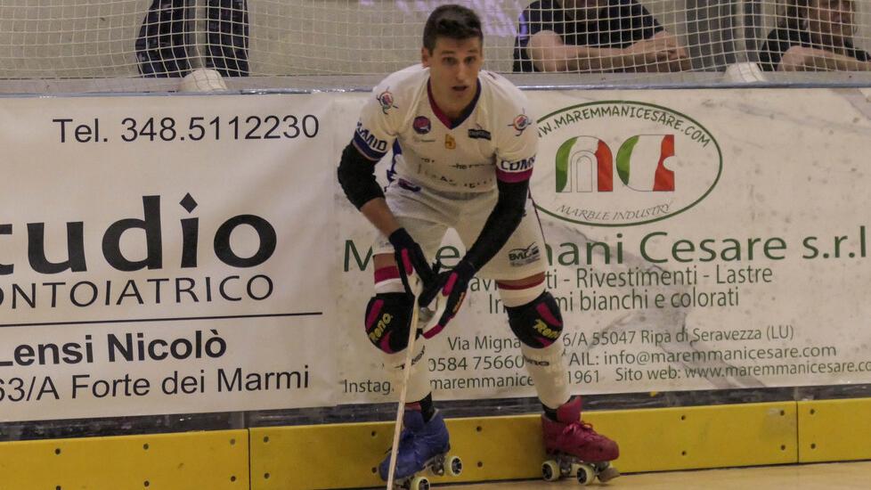 Federico Ambrosio capo cannoniere del campionato con 16 gol (foto Paglianti)