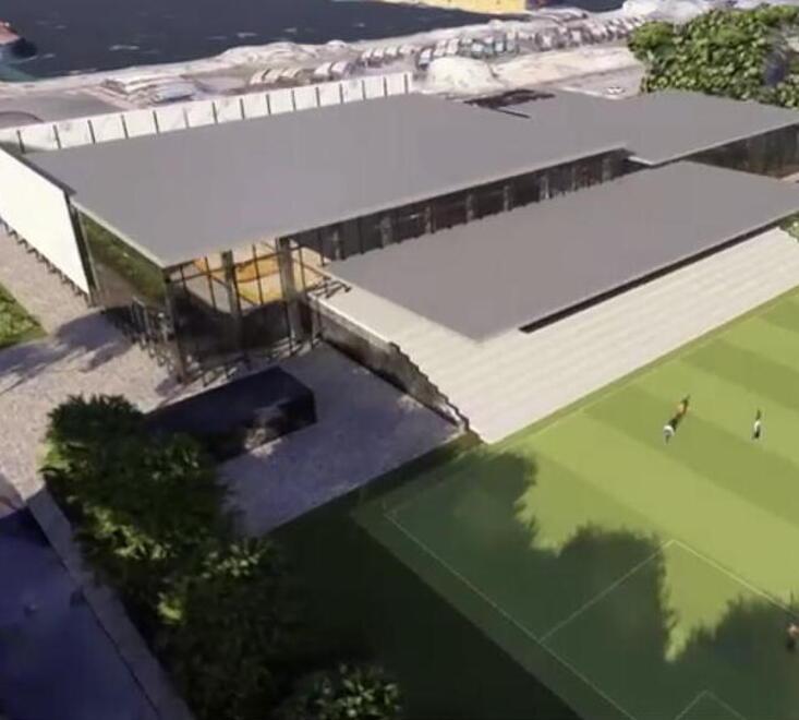 Carrara, l'idea di un progetto per il Campo dei Pini e e il Palazzetto<br>
