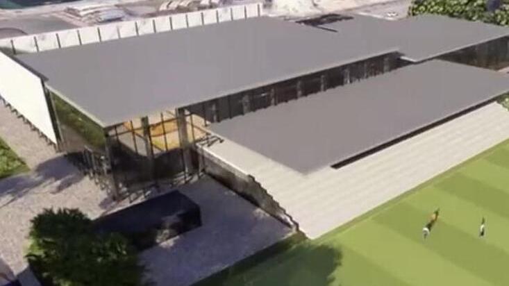 Carrara, l'idea di un progetto per il Campo dei Pini e e il Palazzetto<br>