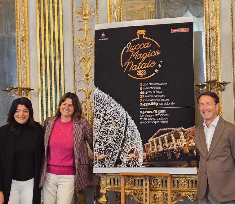 “Lucca Magico Natale” arriva con luci, mercatini e installazioni