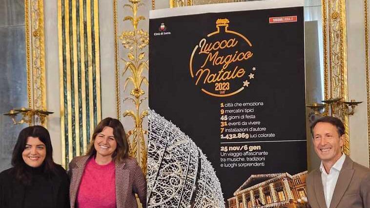 “Lucca Magico Natale” arriva con luci, mercatini e installazioni