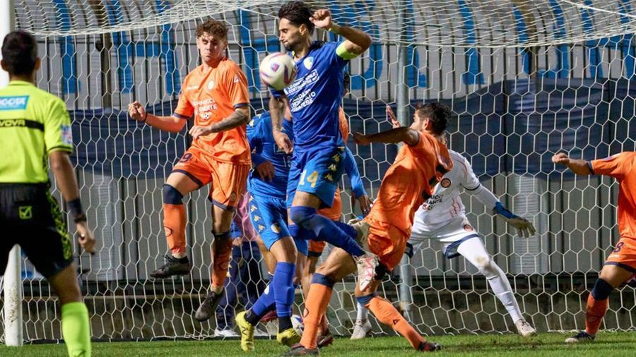 
	Il derby va alla Pistoiese (Foto Autovino)

