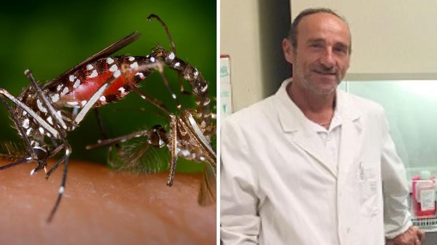 
	A destra il professore Mauro Pistello

