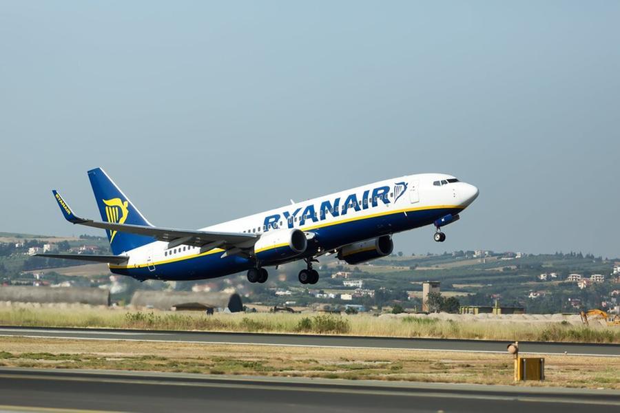 
	Un aereo Raynair

