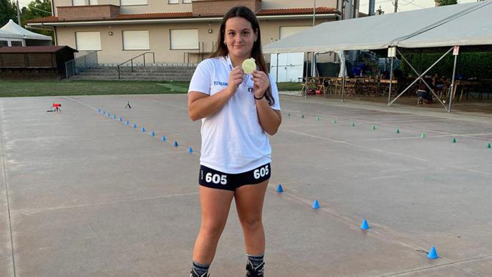 Trofeo Coni, premiata la pattinatrice Grossi 