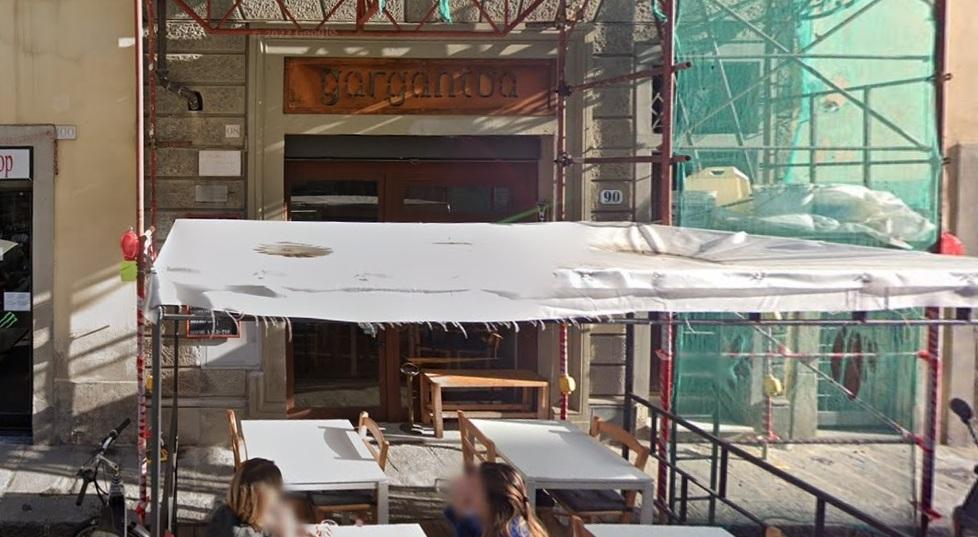 Il locale preso di mira dai malviventi