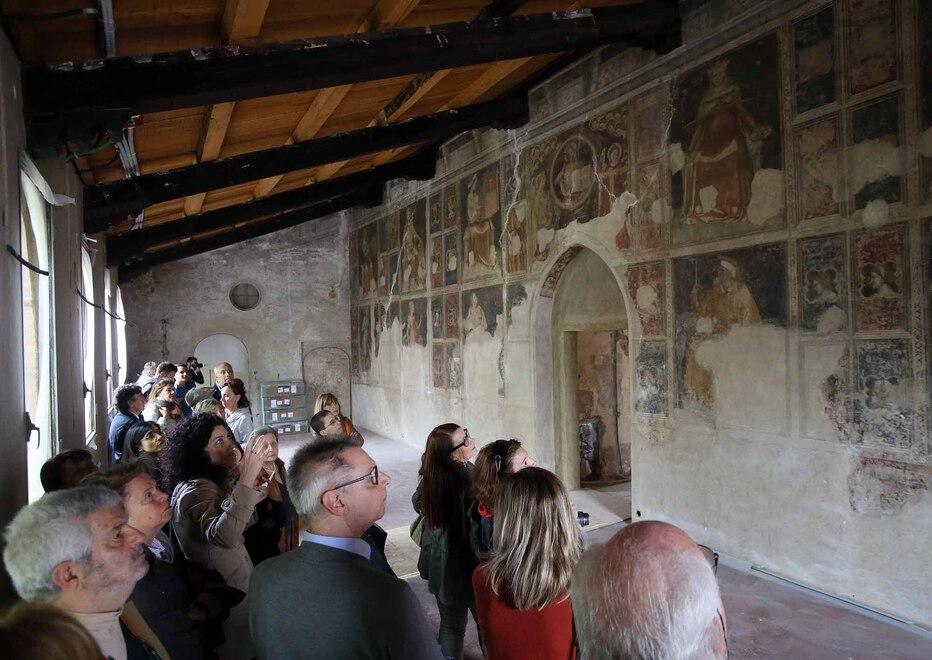 Fai, studenti come guide turistiche. Così si scopre a Ferrara Casa Minerbi-Dal Sale