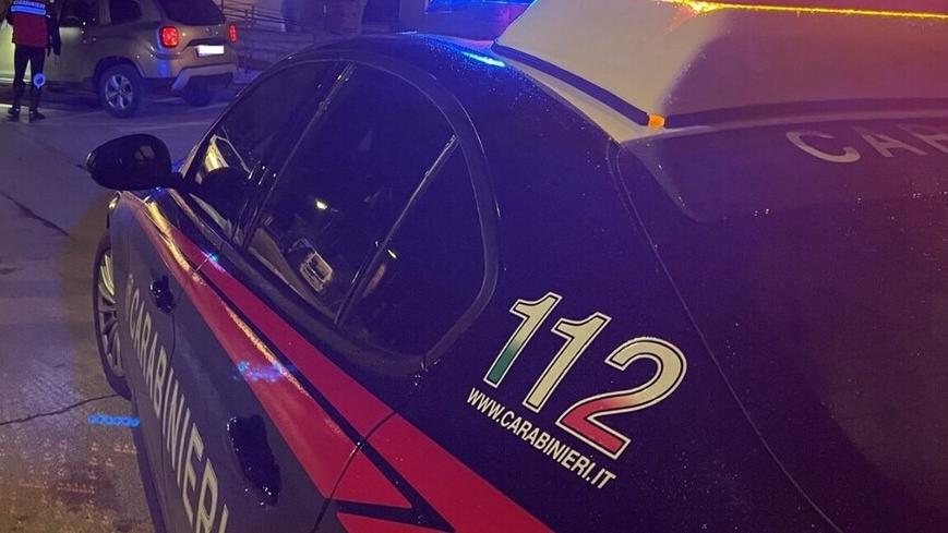Una gazzella dei carabinieri
