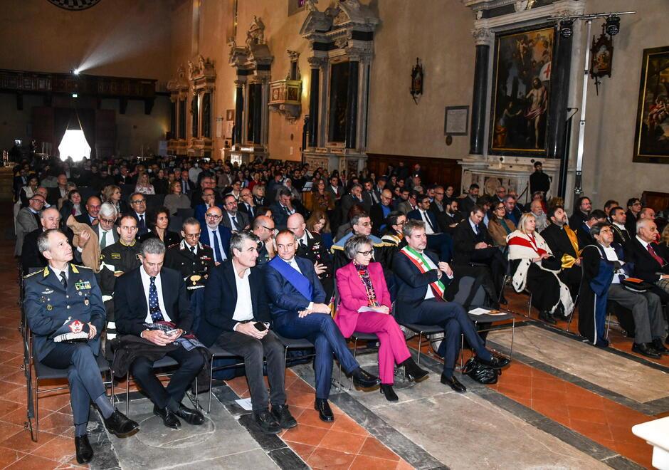 Una immagine della cerimonia