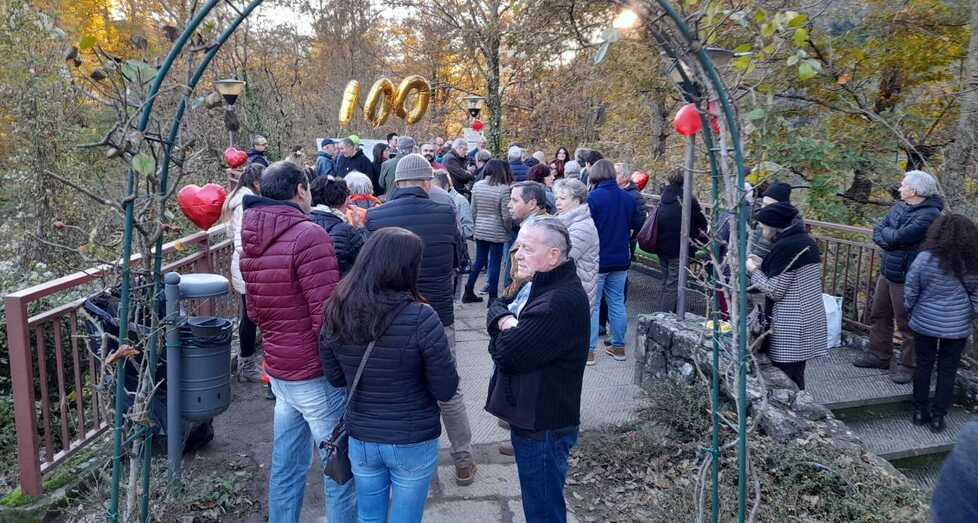 Un momento della cerimonia