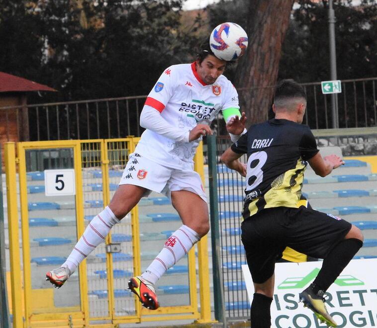 Capitan Riccardo Cretella in azione (foto Agenzia Bf)