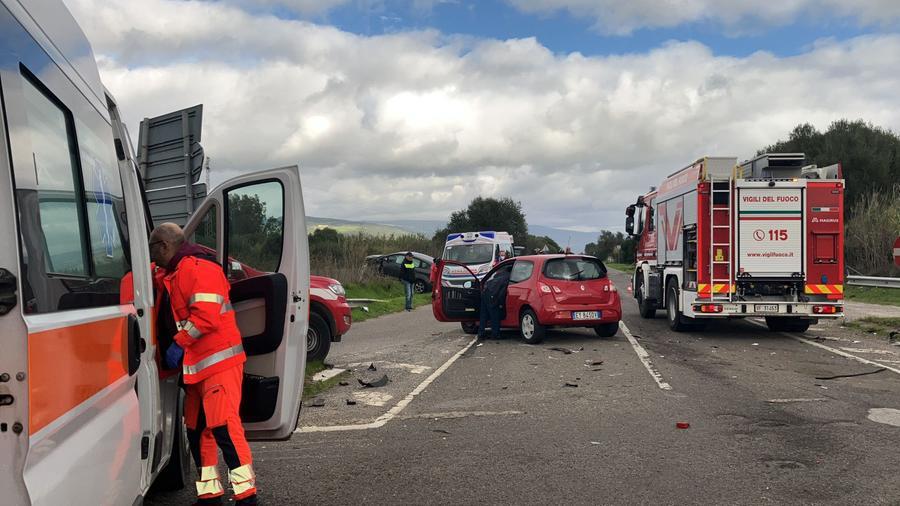 
	L'incidente al bivio per Putzu Idu sulla 292

