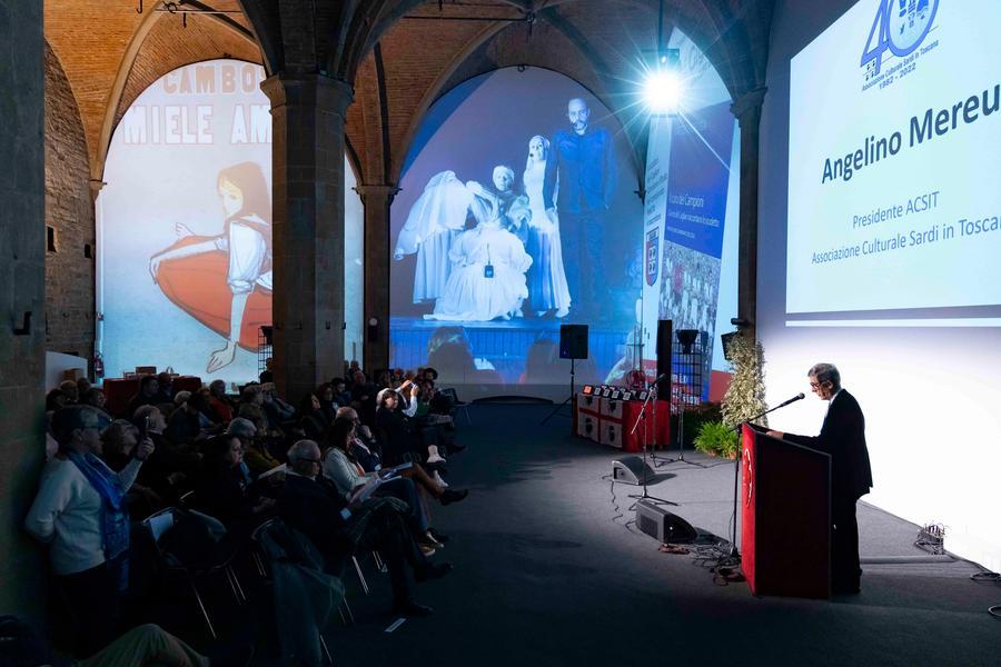 
	Un momento della cerimonia celebrativa a Firenze

