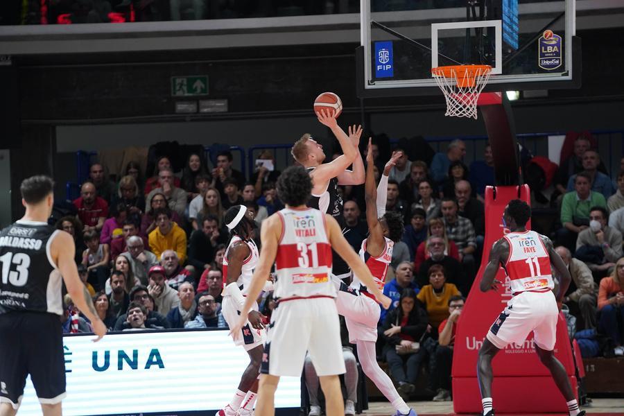La Unahotels soccombe a Tortona, al Bigi finisce 77-90