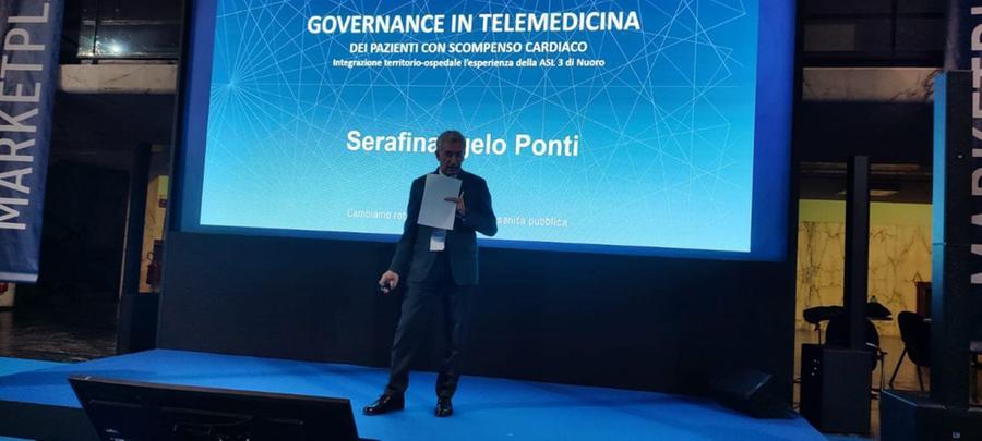 
	Il direttore sanitario della Asl nuorese Serafino Ponti alla convention della Fiaso a Roma

