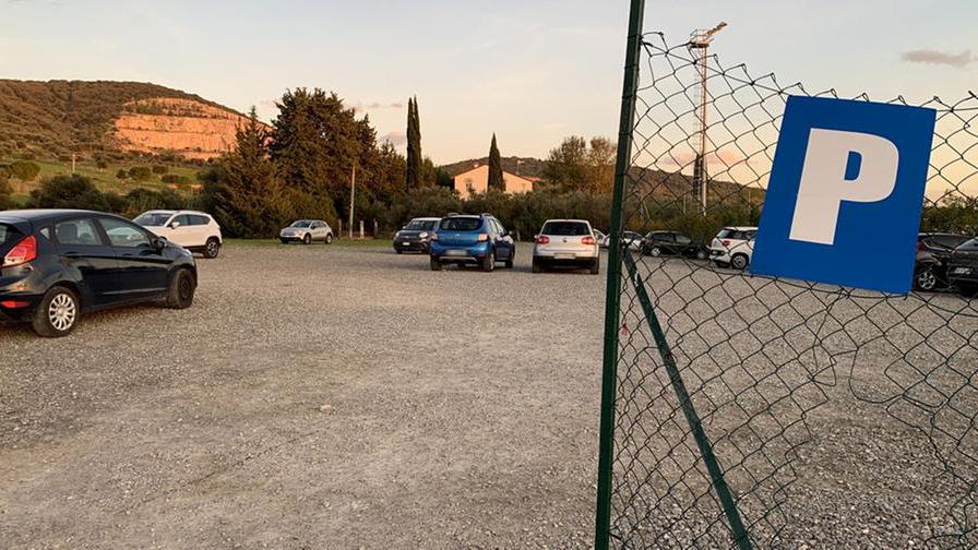 Roselle, il parcheggio dove è stato colpito il calciatore