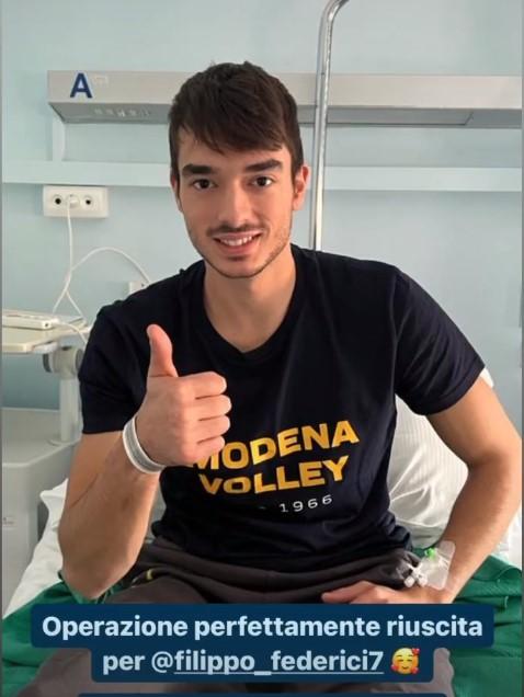 Federici operato, torna nel 2024: Modena Volley attende Pesaresi
