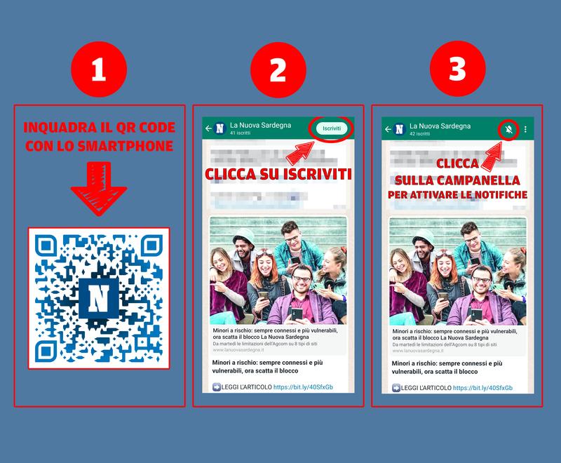 Le notizie della Nuova Sardegna corrono su Whatsapp